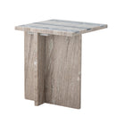 Bloomingville - Clea Sidebord, Brun, Marmor - L36 × H40 × B36 cm