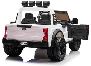 Ford Super Duty Truck Elbil, 2 pers., Hvid