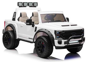 Ford Super Duty Truck Elbil, 2 pers., Hvid