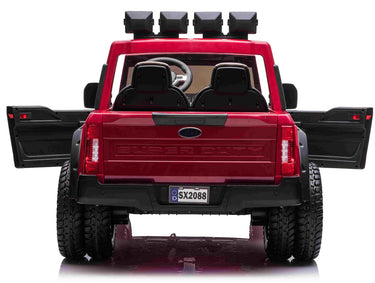 Ford Super Duty Truck Elbil til Børn – 24V med Lithium-batteri, rød