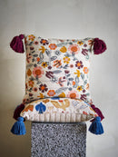 Bloomingville - Vivielle Pude, Multifarvet, Bomuld - L45 × B45 cm