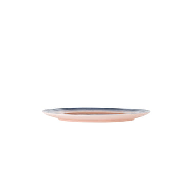 Bloomingville - Tatum Tallerken, Multifarvet, Stentøj - Ø20,5 × H2 cm, sæt med 4