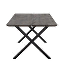 Bloomingville - Maldon Spisebord, Brun, Eg - L200 × H74 × B95 cm