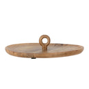 Bloomingville - Nonnie Serveringsbakke, Natur, FSC® 100%, mangotræ - Ø35 × H7,5 cm