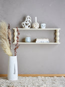 Bloomingville - Salino Hylde, Hvid, MDF - L80 × H26 × B20 cm