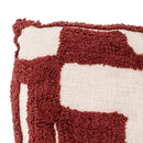 Bloomingville - Olica Pude, Rød, Bomuld OEKO-TEX® - L60 × B40 cm