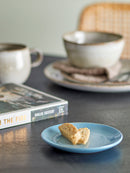 Bloomingville - Safie Tallerken, Multipak, Blå, Stentøj - Ø15 × H2 cm, sæt med 6