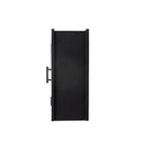 Bloomingville - Lario Skab, Sort, Fyr - L62 × H49 × B23 cm