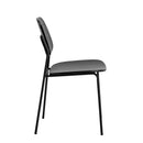 Bloomingville - Monza Spisebordsstol, Sort, Krydsfiner - L45 × H83 × B52 cm
