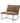 Bloomingville - Cape Loungestol, Brun, Genanvendt polyester - L90 × H80 × B87 cm