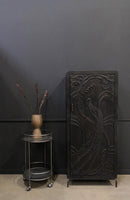 Trademark Living Duke rullebord med to hylder