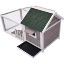 Companion - Kaninbur - 146x74x82,5 cm - hvid/grøn