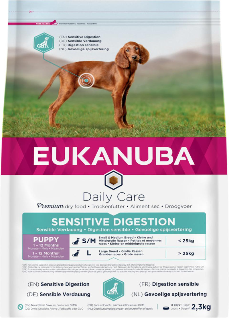 Euk DailyCare Puppy Sensitive Digestion 2,3 - 12kg