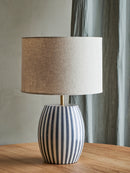Bloomingville - Tali Bordlampe, Multifarvet, Jern - Ø30 × H47 cm