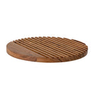 Bloomingville - Dotta Skærebræt, Brun, mangotræ - Ø25,5 × H1,5 cm