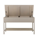 Bloomingville - Aveline Bænk, Natur, MDF - L80 × H45 × B36 cm