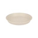 Elho - Green basics underskål Ø25 cm - Genbrugsplast - Cotton white