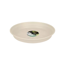 Elho - Green basics underskål Ø25 cm - Genbrugsplast - Cotton white