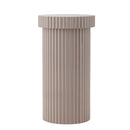 Bloomingville - Timi Sidebord, Grå, FSC® 100%, MDF - Ø30 × H56 cm