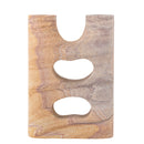 Bloomingville - Lodi Lysestage, Natur, Sandsten - L18 × H25,5 × B7 cm