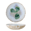 Bloomingville - Mati Skål, Grøn, Stentøj - Ø29 × H6 cm