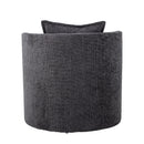 Bloomingville - Morris Loungestol, Grå, FSC® 100% krydsfiner - L82,5 × H75 × B77,5 cm