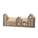 Bloomingville - Noeli Fyrfadsstage, Guld, Jern - L52 × H20 × B6 cm
