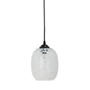 Bloomingville - Gisele Pendel, Hvid, Glas - Ø18 × H30 cm