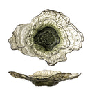 Bloomingville - Aiku Skål, Grøn, Glas - L38 × H7 × B29 cm