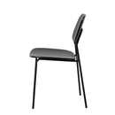 Bloomingville - Monza Spisebordsstol, Sort, Krydsfiner - L45 × H83 × B52 cm
