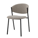 Bloomingville - Marlo Spisebordsstol, Grå, polyester - L49 × H79 × B54 cm