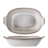 Bloomingville - Sandrine Ovnfast Fad, Natur, Stentøj - L42,5 × H9 × B27,5 cm