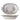 Bloomingville - Sandrine Ovnfast Fad, Natur, Stentøj - L42,5 × H9 × B27,5 cm
