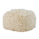 Bloomingville - Lomba Puf, Natur, Uld - L80 × H45 × B80 cm