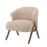 Bloomingville - Camino Loungestol, Natur, FSC® 100%, Gummitræ - L68 × H80 × B70 cm