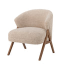 Bloomingville - Camino Loungestol, Natur, FSC® 100%, Gummitræ - L68 × H80 × B70 cm