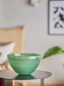 Bloomingville - Esmaralda Skål, Grøn, Glas - Ø25 × H14,5 cm