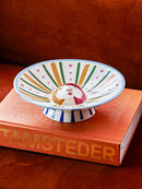 Bloomingville - Conneli Skål, Multifarvet, Stentøj - Ø26,5 × H7,5 cm