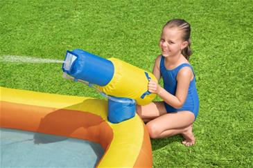 Hoppeborg Mega Vandland “racerbanen” – 551 x 502 x 265 cm