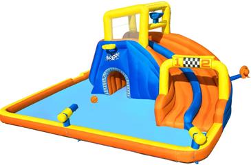 Hoppeborg Mega Vandland “racerbanen” – 551 x 502 x 265 cm