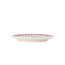 Bloomingville - Binna Tallerken, Rosa, Stentøj - Ø16 × H1,5 cm, sæt med 4