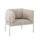 Bloomingville - Karel Loungestol, Natur, FSC® 100% krydsfiner - L88 × H75 × B80 cm