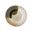 Bloomingville - Jules Tallerken Dyb, Grøn, Stentøj - Ø22 × H5 cm