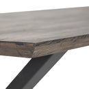 Bloomingville - Maldon Spisebord, Brun, Eg - L200 × H74 × B95 cm