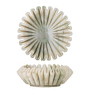 Bloomingville - Harmonia Skål, Grøn, Marmor - Ø17,5 × H6 cm