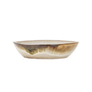 Bloomingville - Jules Tallerken Dyb, Grøn, Stentøj - Ø22 × H5 cm