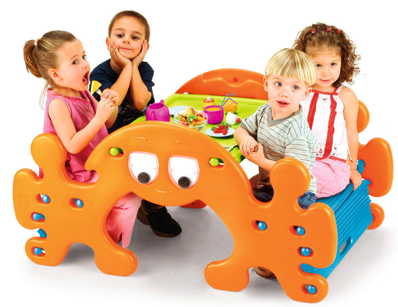 Feber - Ghost Picnic 2-i-1, bord/bænk sæt, vippe, 69x115,5x56cm