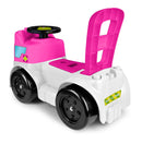 Feber - F2F Blocks gåvogn - Ambulance, hvid/pink