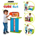 Feber - Activity Cube 4-i-1 aktivitetscenter inkl. tilbehør