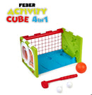 Feber - Activity Cube 4-i-1 aktivitetscenter inkl. tilbehør